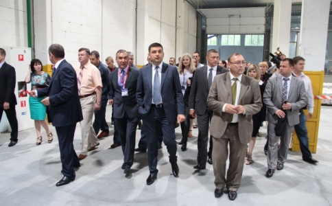 В г. Винница состоялось открытие новой производственной площадки по производству фасадов из ПВХ